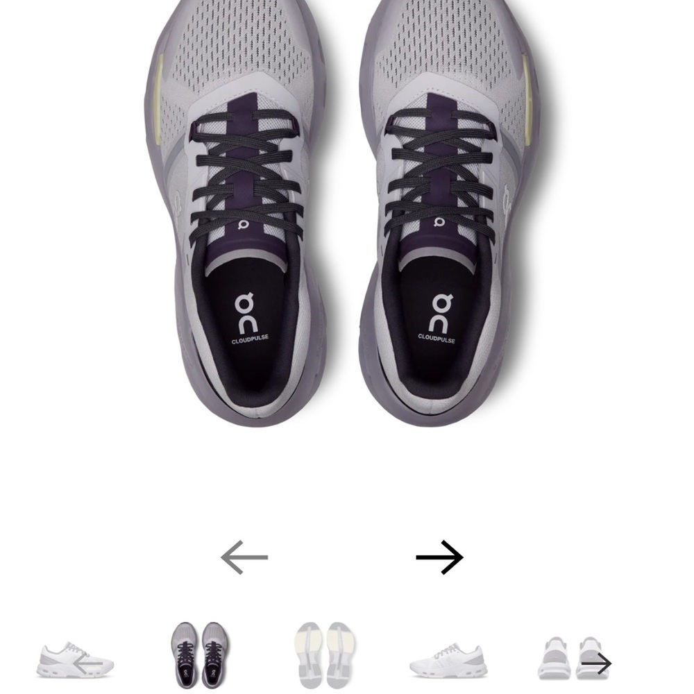 Women’s lavender on cloud pulse training Athletic Shoes - Picture 6 of 10